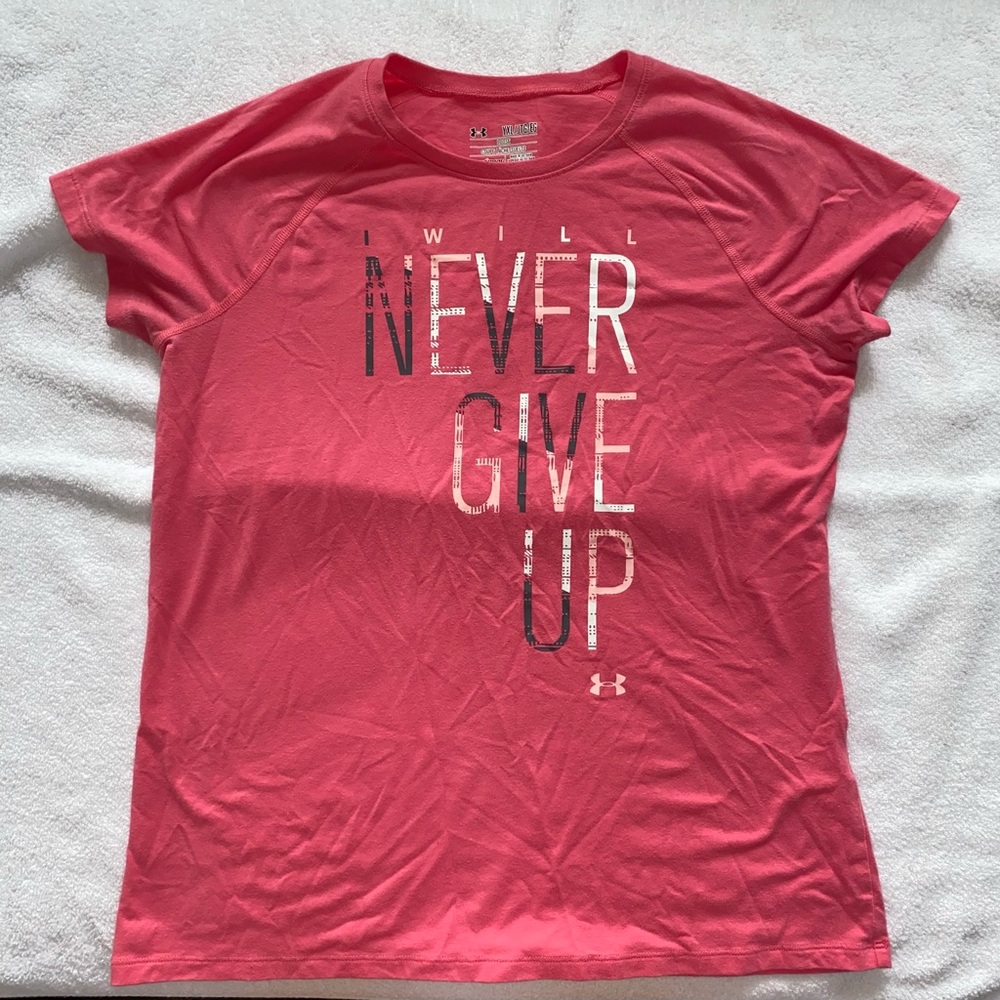 Girls Under Armour tee XL